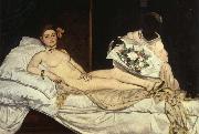 Edouard Manet Olympia oil painting on canvas